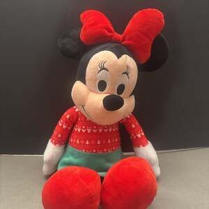 Disney Minnie Mouse Christmas Holiday Plush